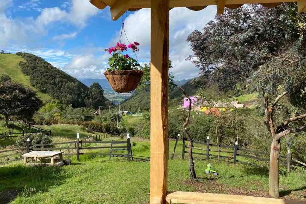 Un refugio en las montañas de Tabio Villa Exterior foto