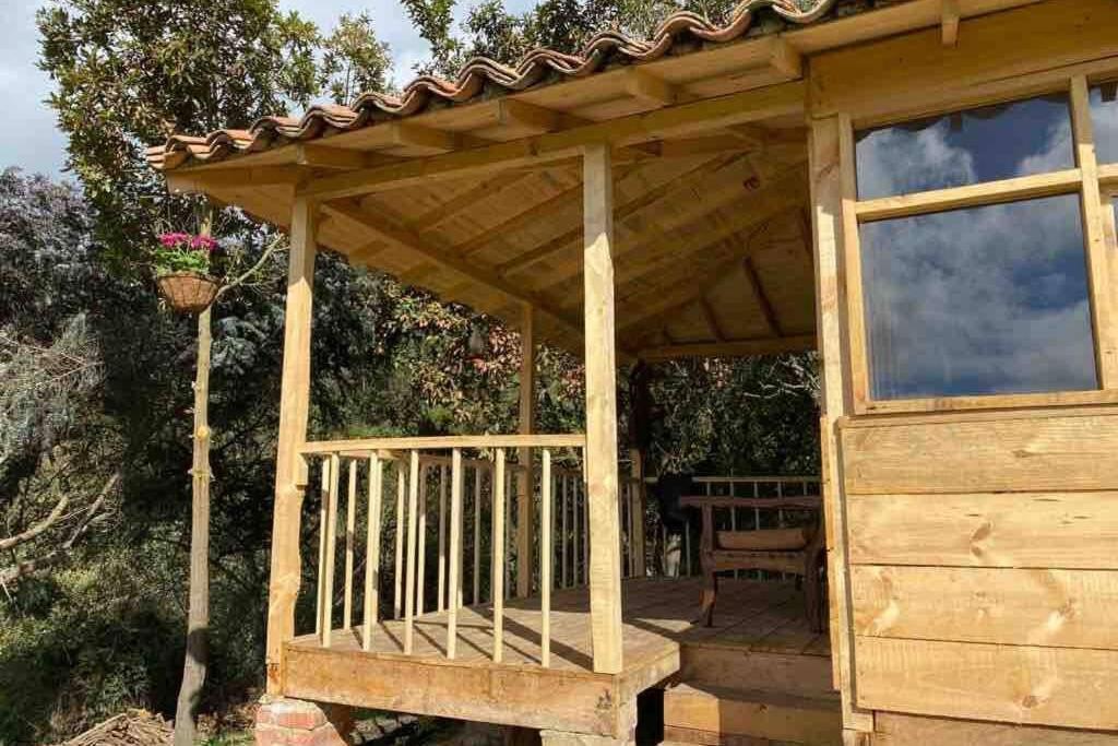 Un refugio en las montañas de Tabio Villa Exterior foto